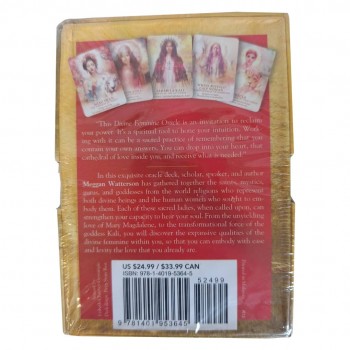 Kosmetinis defektas Divine Feminine Oracle kortos Hay House